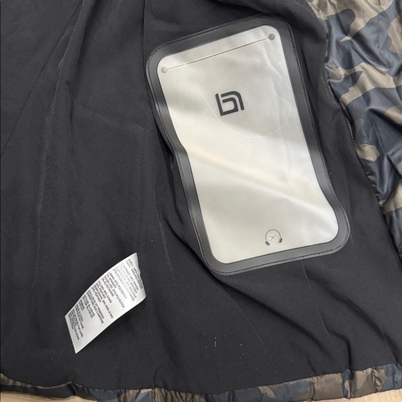 Blanc Noir Black and Brown Camo Puffer Jacket - Picture 4 of 6